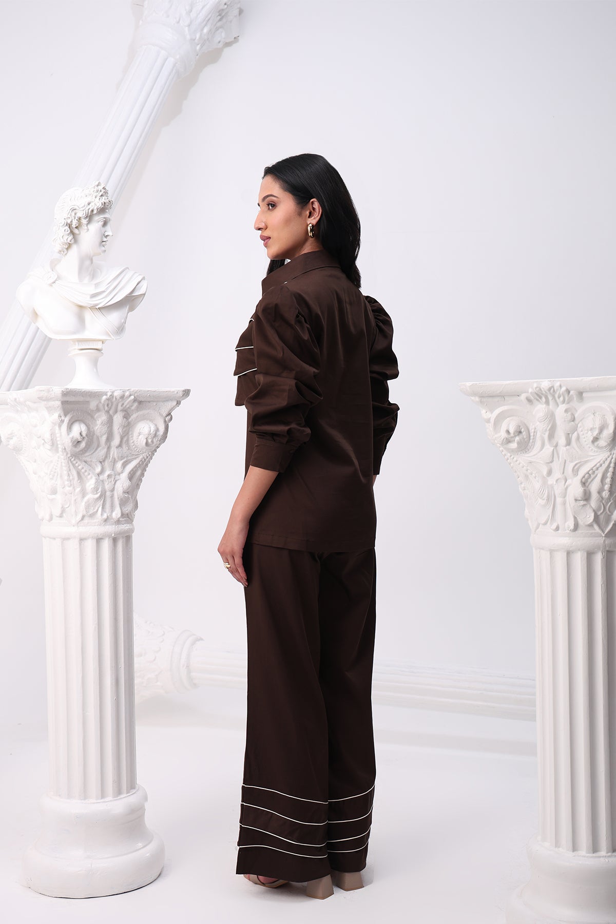 Truffle Waved Co-ord