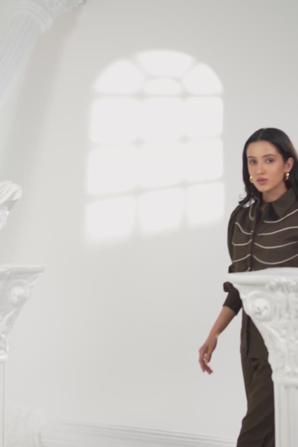 Truffle Waved Co-ord